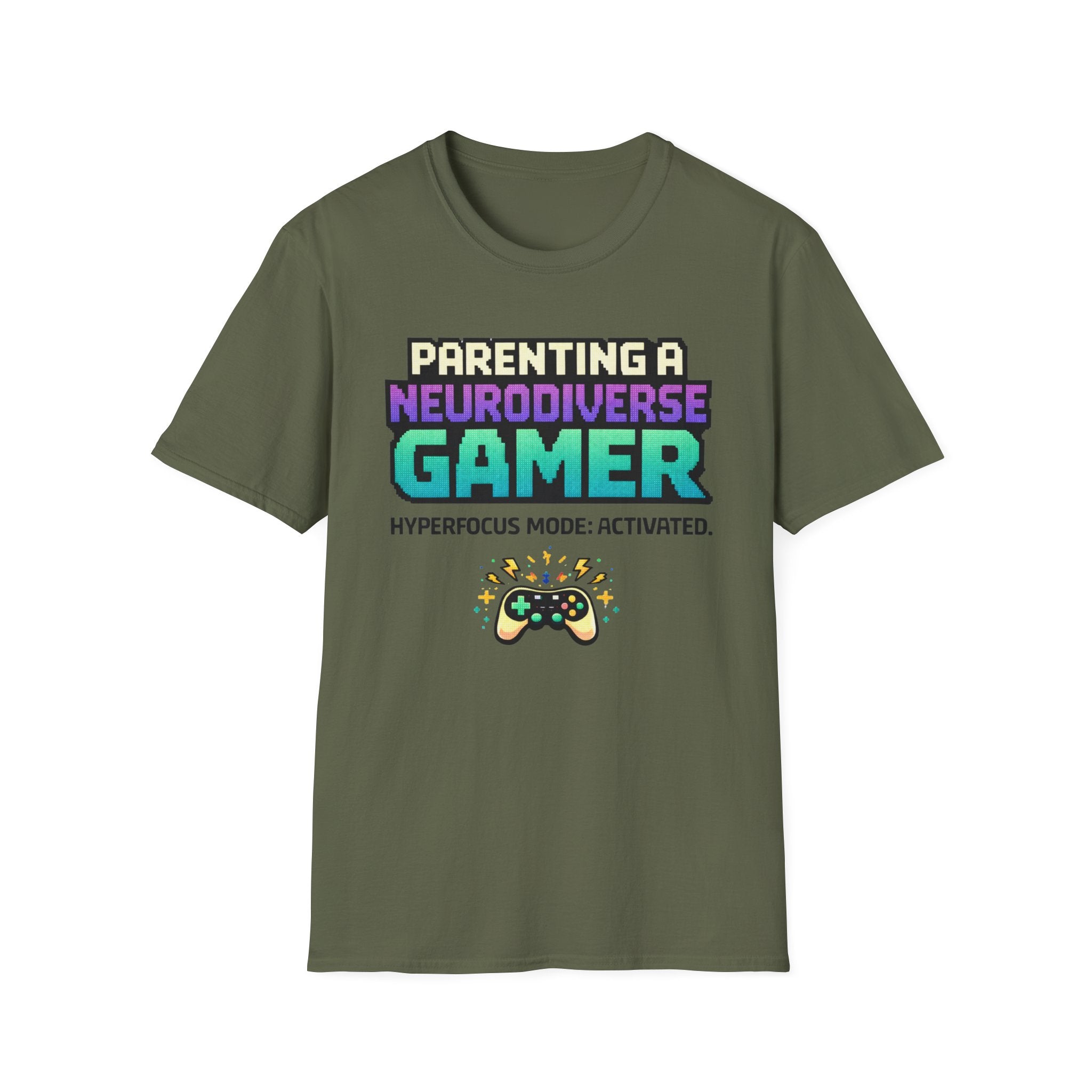 Parenting a Neurodiverse Gamer Hyperfoocus Mode Activated T-Shirt