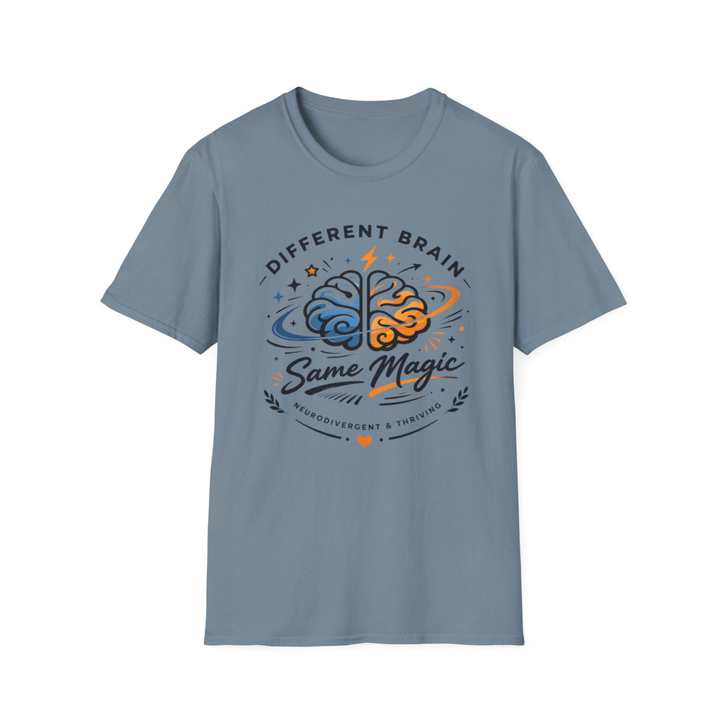 Different Brain Same Magic T-Shirt
