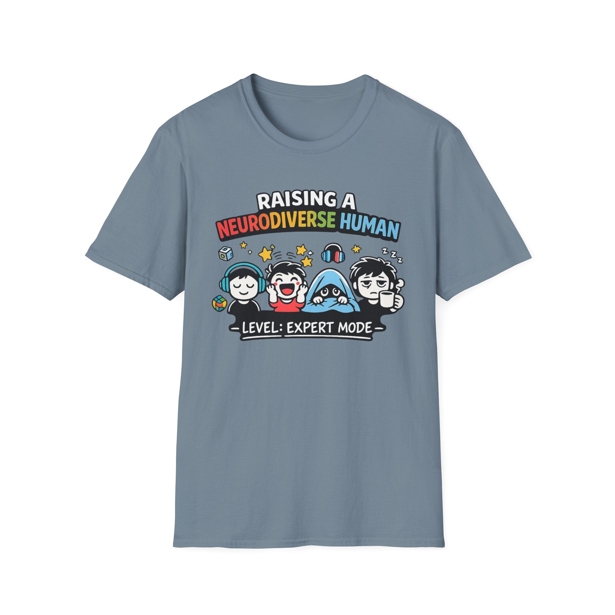 Raising a Neurodiverse Human Level Expert Mode T-Shirt
