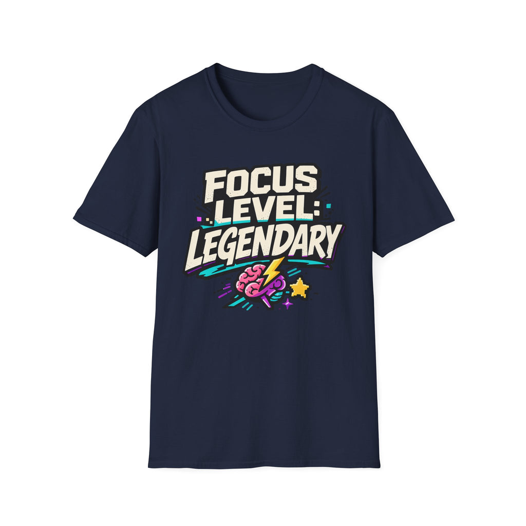 Focus Level Legendary Brain T-Shirt
