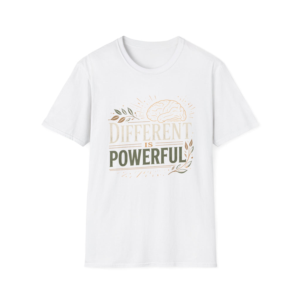 Different Is Powerful Floral T-Shirt