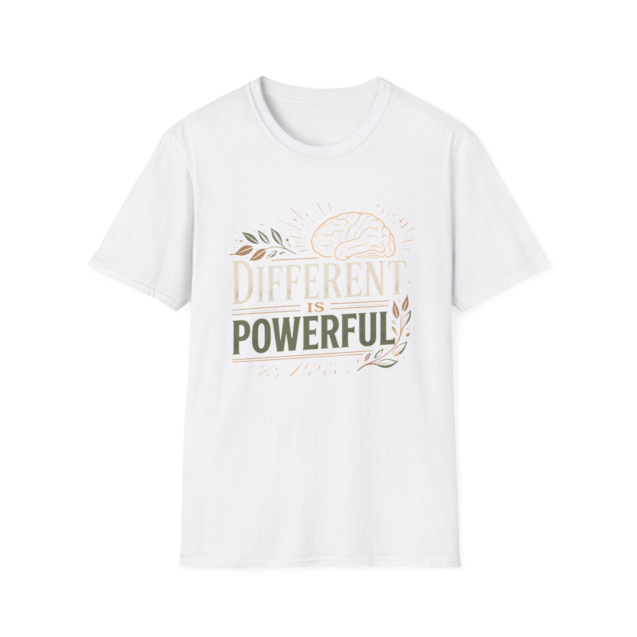Different Is Powerful Floral T-Shirt