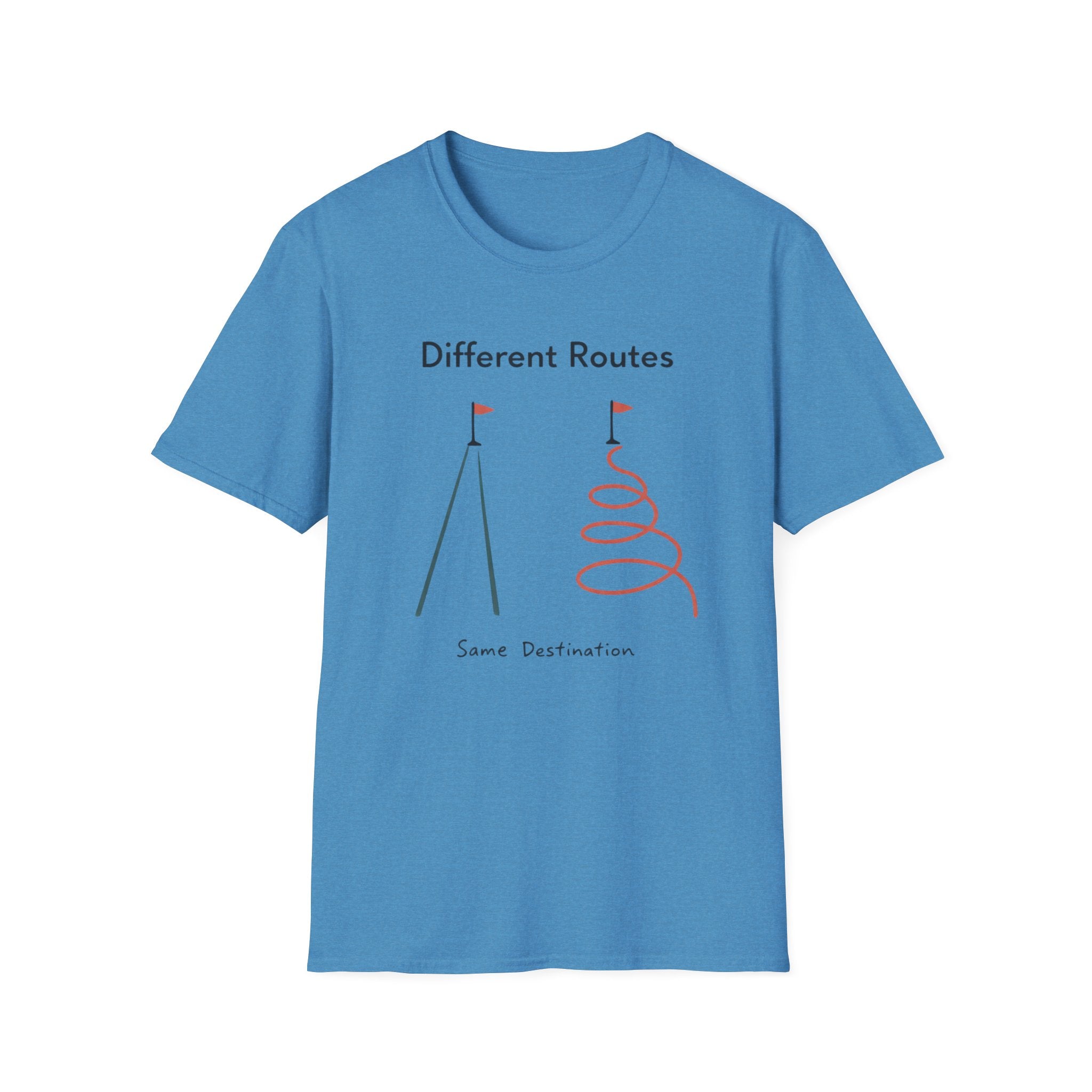 Different Routes Same Destination T-Shirt