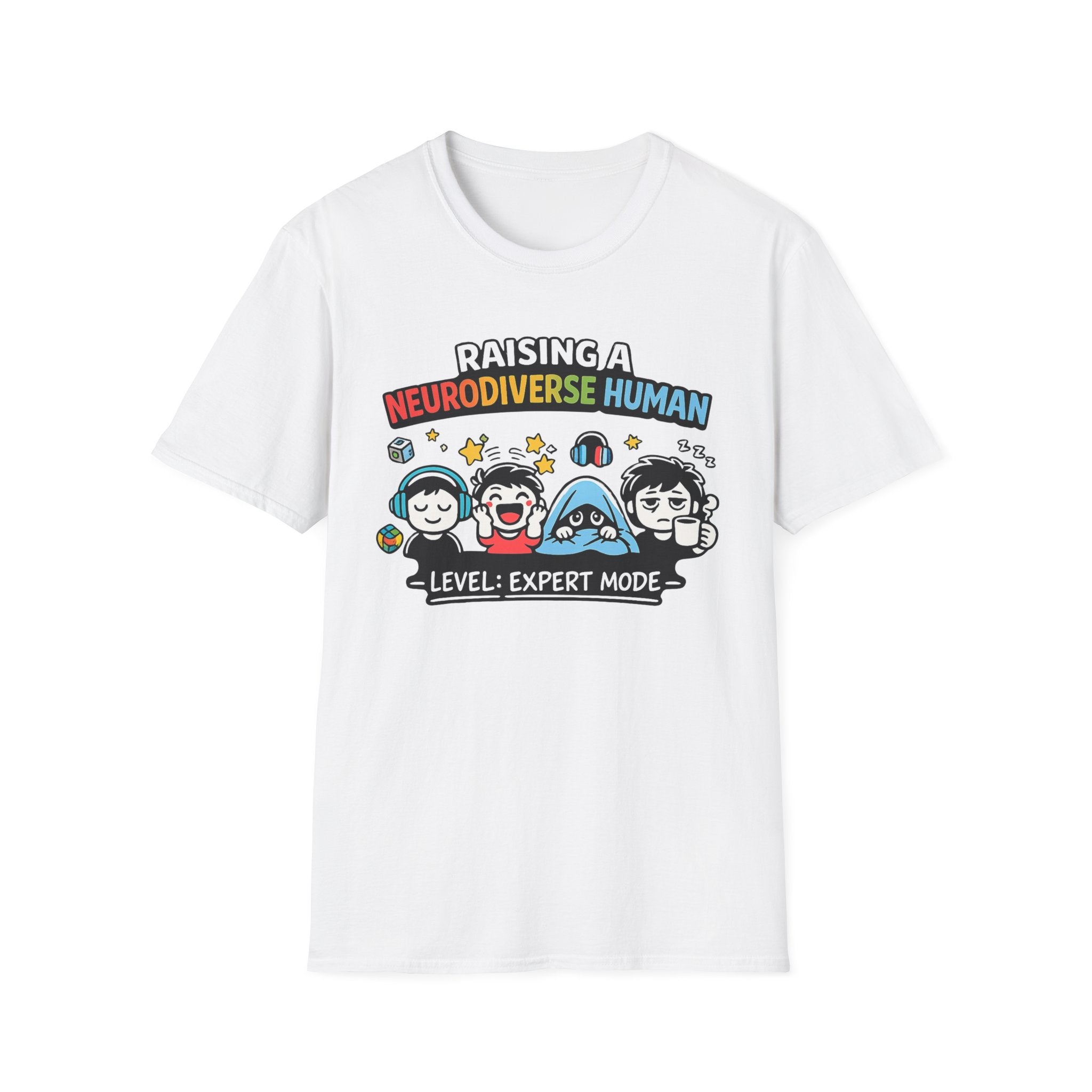 Raising a Neurodiverse Human Level Expert Mode T-Shirt