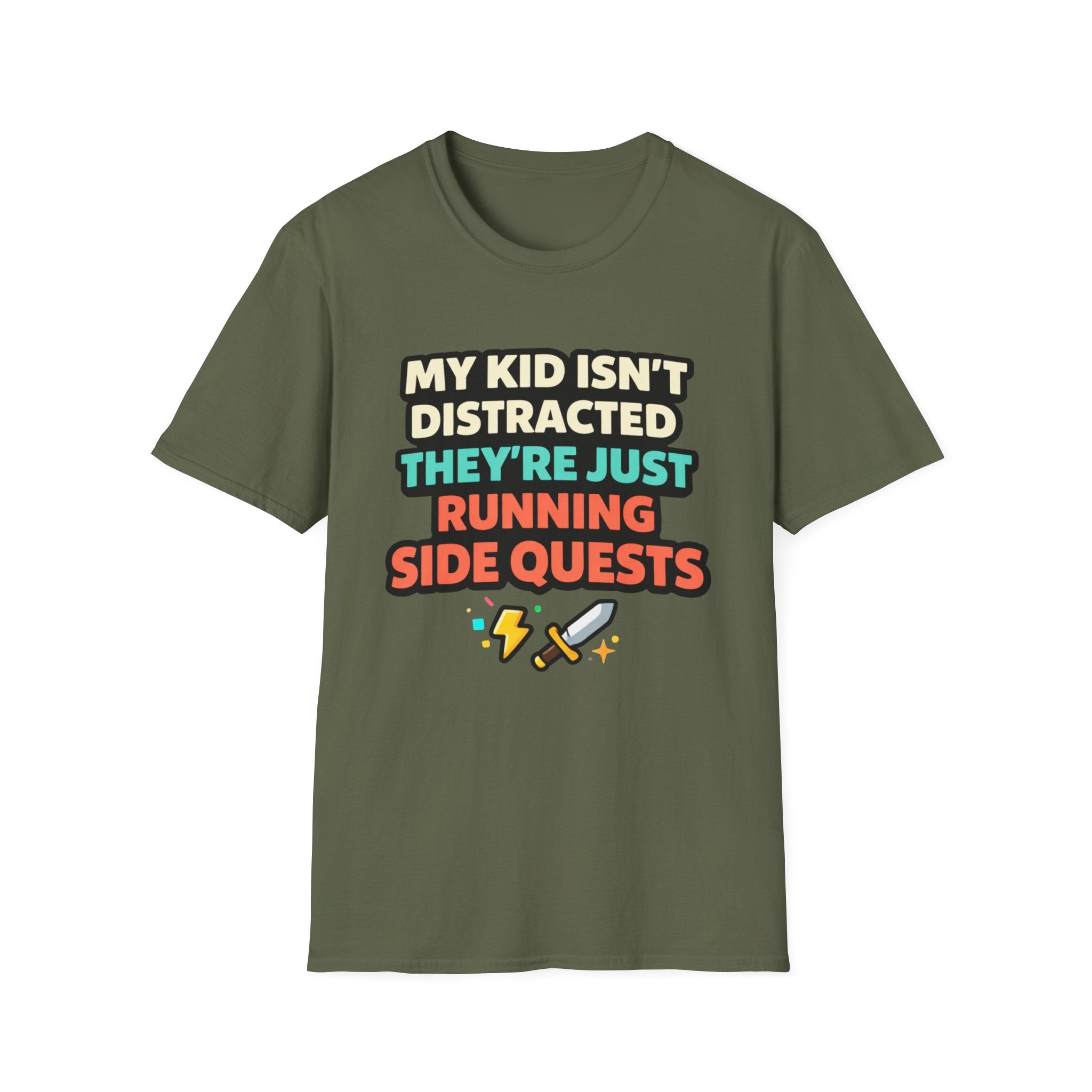 My Kid Isn't Distracted They're Just Running Side Quests T-Shirt