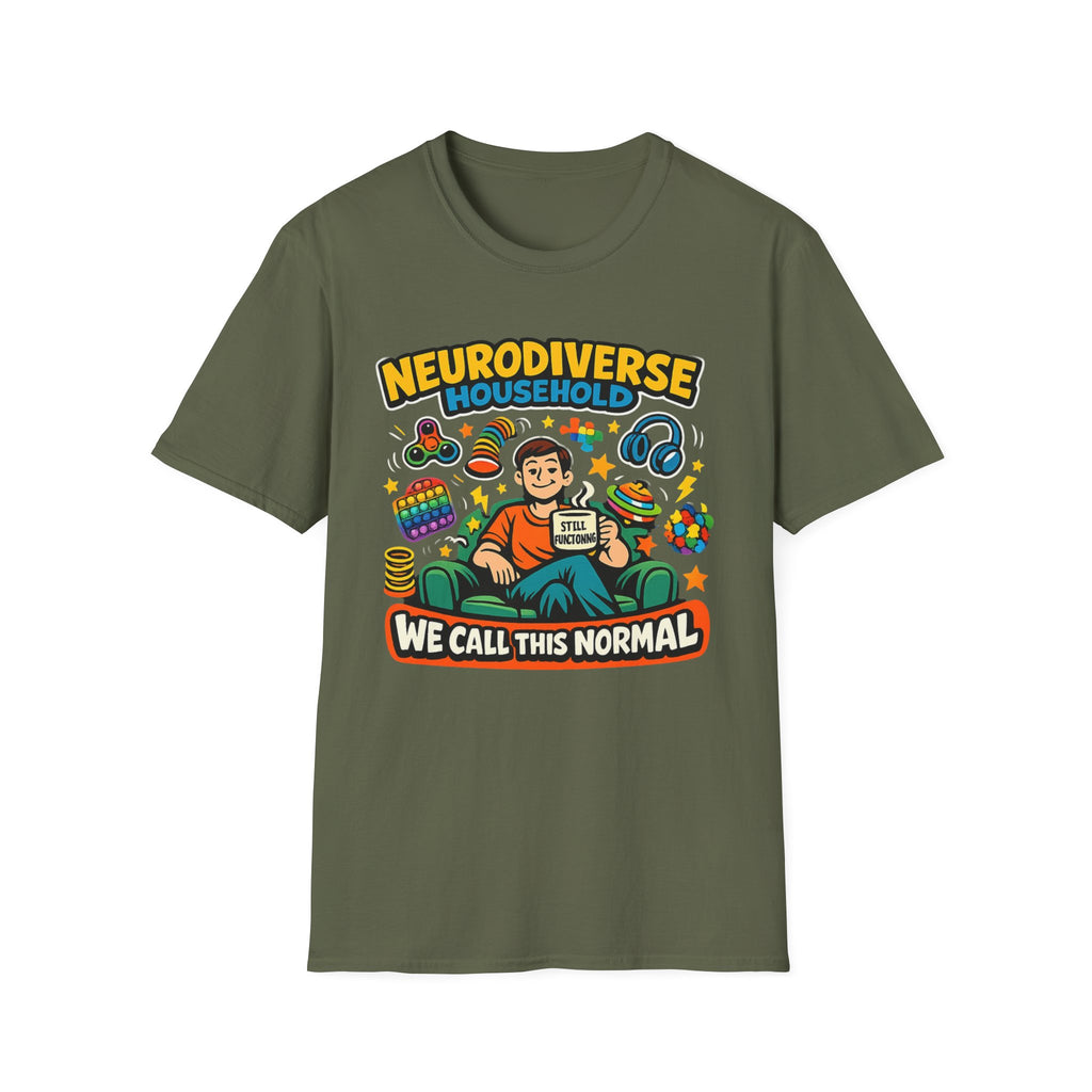 Neurodiverse Household - We call This Normal T-Shirt