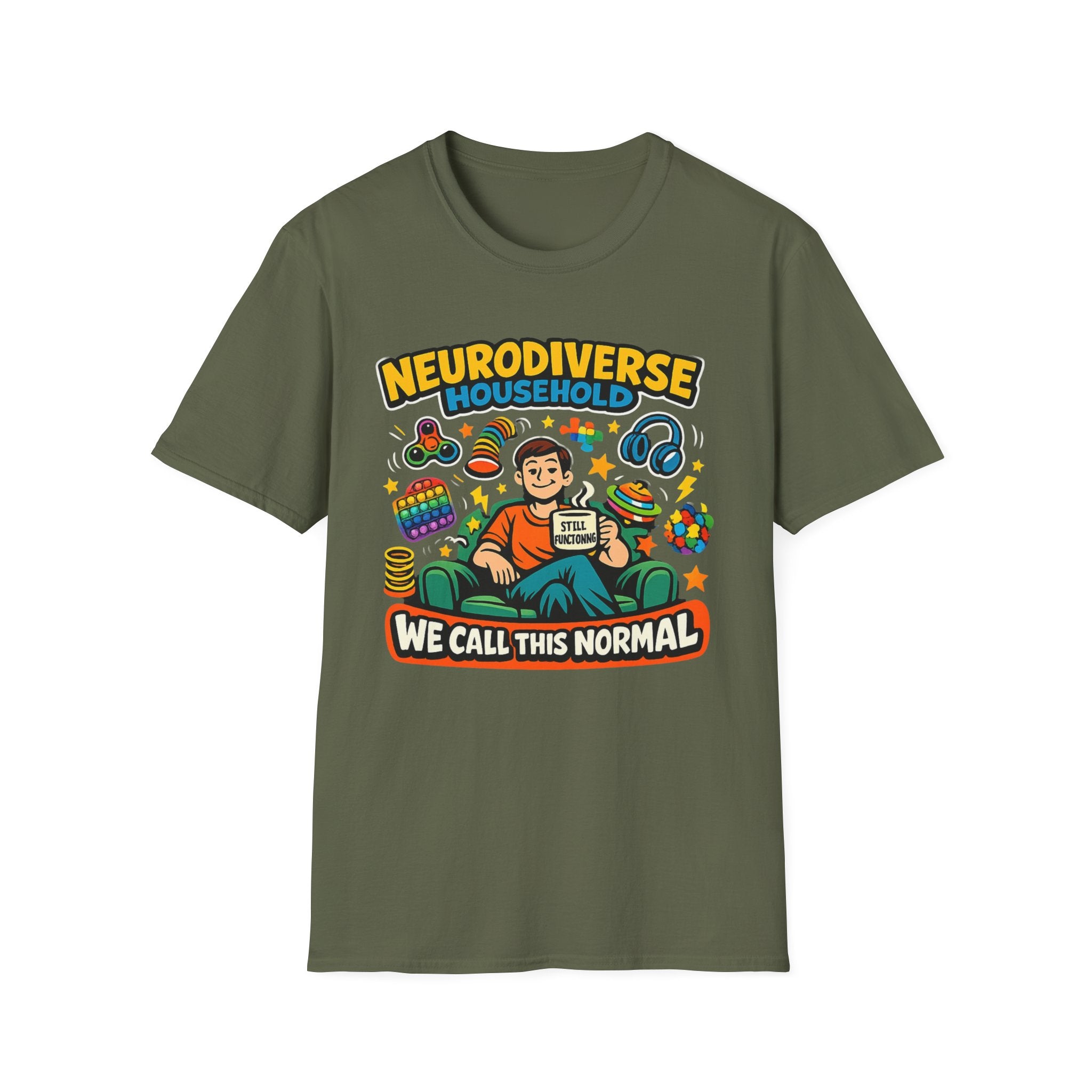 Neurodiverse Household - We call This Normal T-Shirt