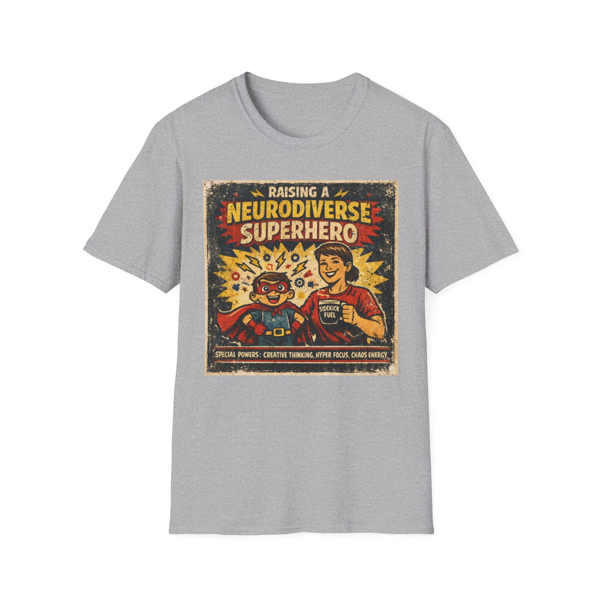 Raising a Neurodiverse Superhero T-Shirt