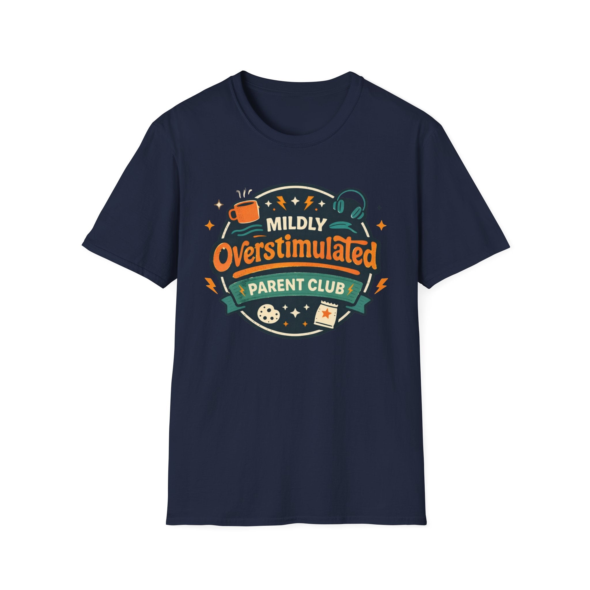 Mildly Overstimulated Parent Club T-Shirt