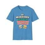 My Neurodiverse Kid Runs on Hyperfocus and Snacks T-Shirt