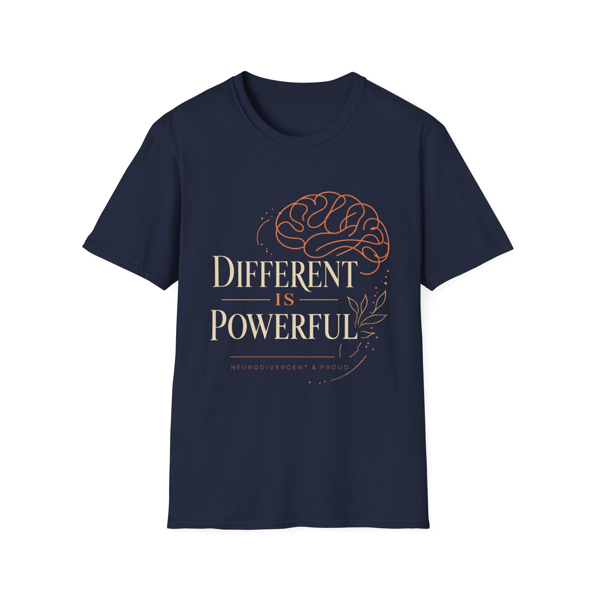 Different Is Powerful Line Art T-Shirt