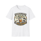 Powered by Coffee and Neurodiverse Chaos Parent T-Shirt
