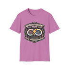 Proud Neurodivergent Mom Badge T-Shirt