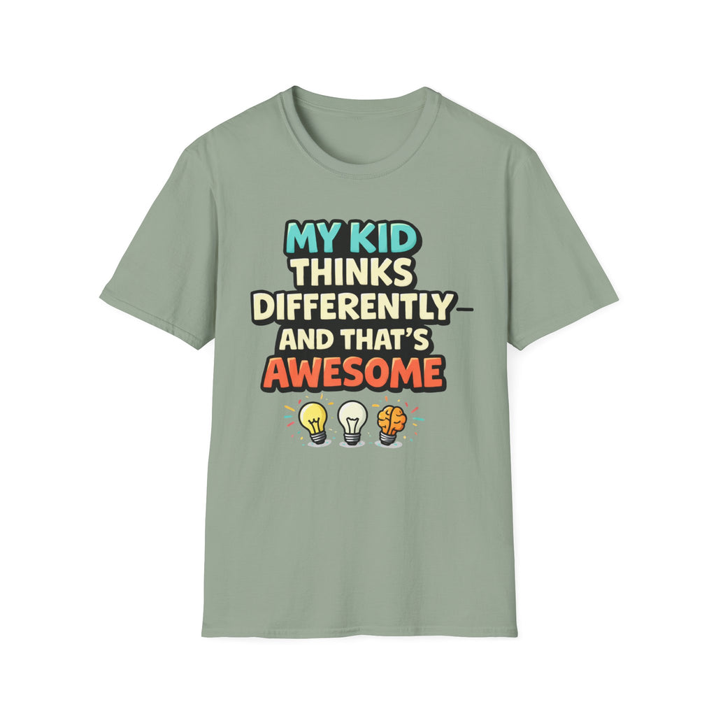 My Kid Thinks Differently And That's Awesome T-Shirt