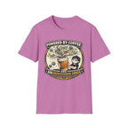 Powered by Coffee and Neurodiverse Chaos Parent T-Shirt