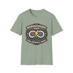 Proud Neurodivergent Mom Badge T-Shirt