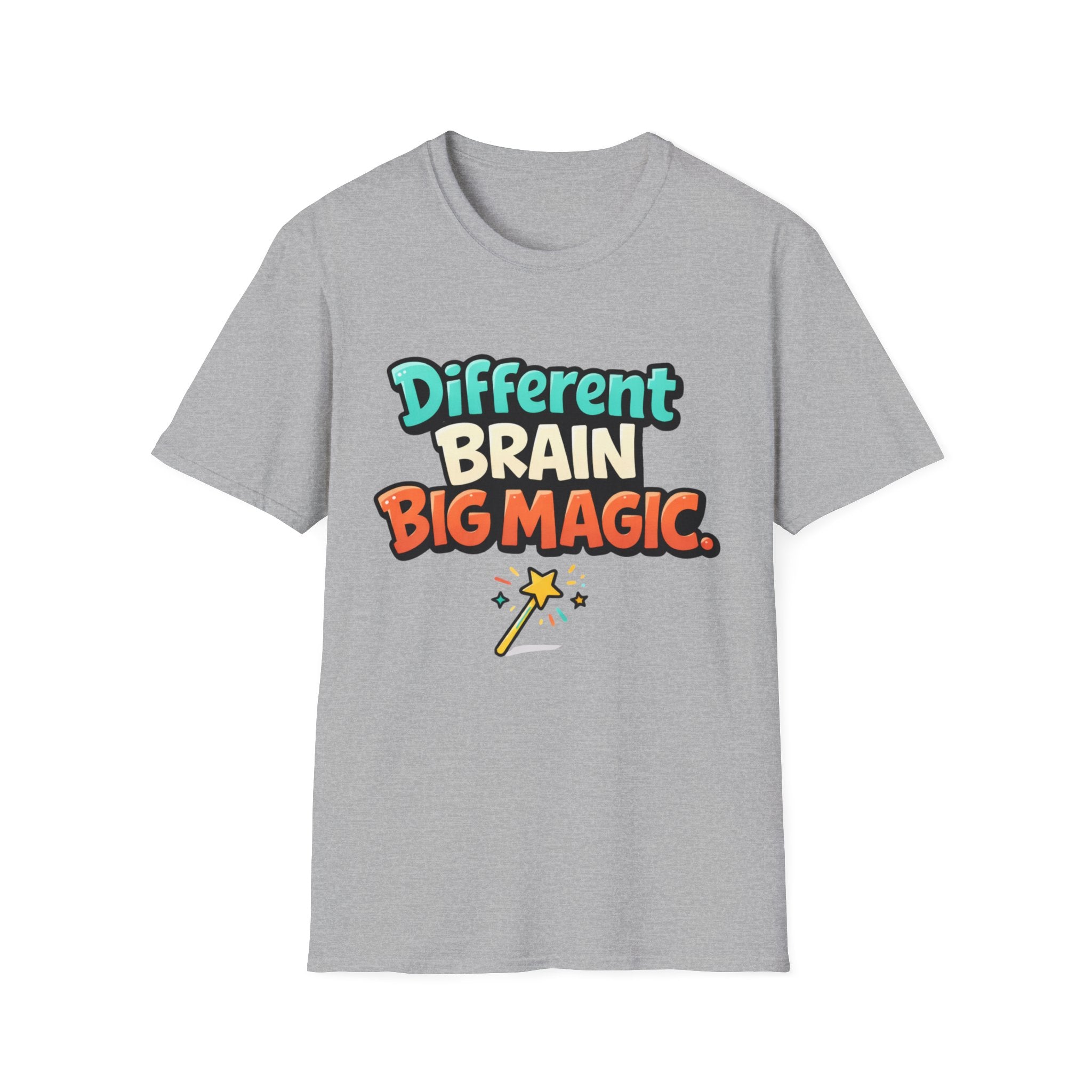 Different Brain Big Magic T-Shirt