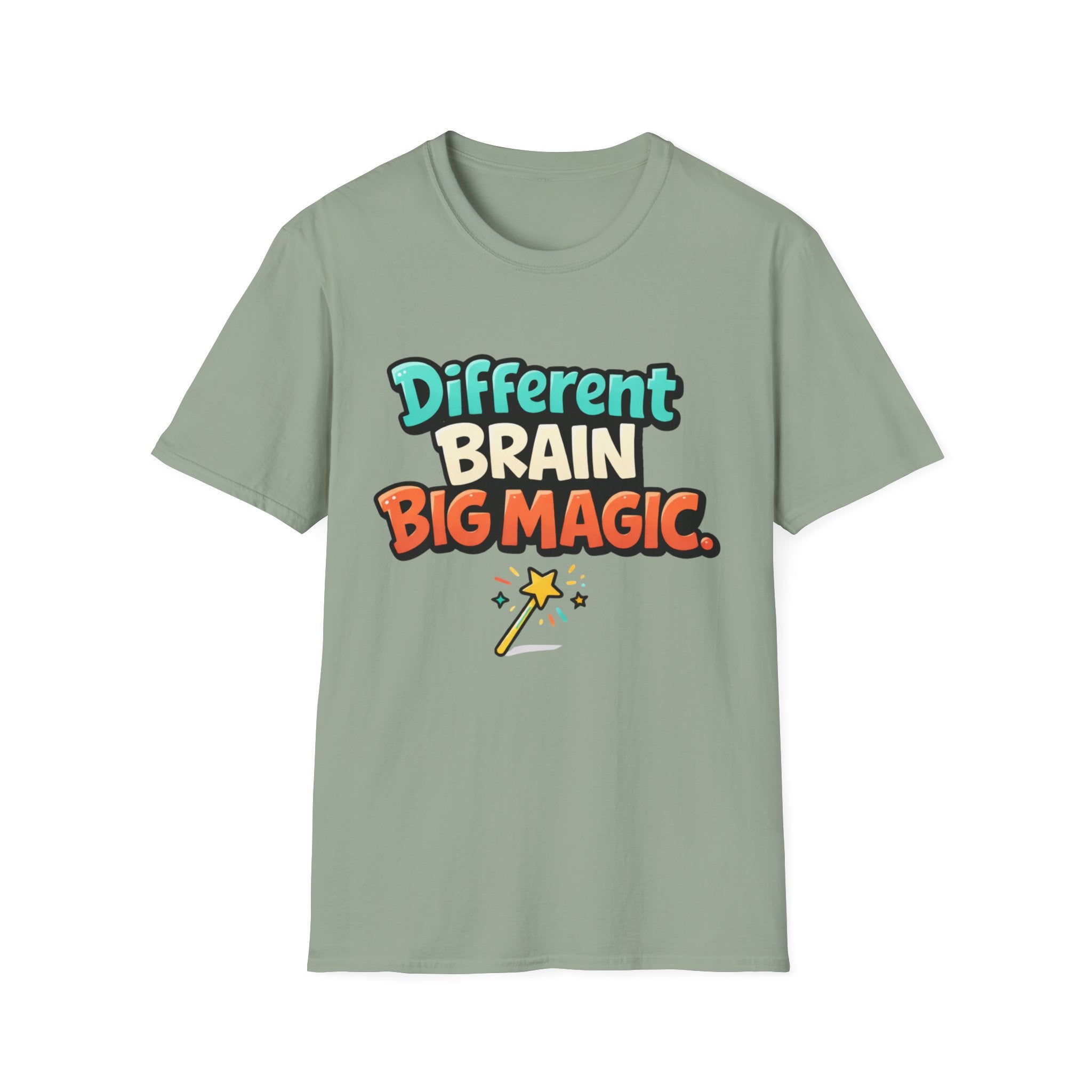 Different Brain Big Magic T-Shirt