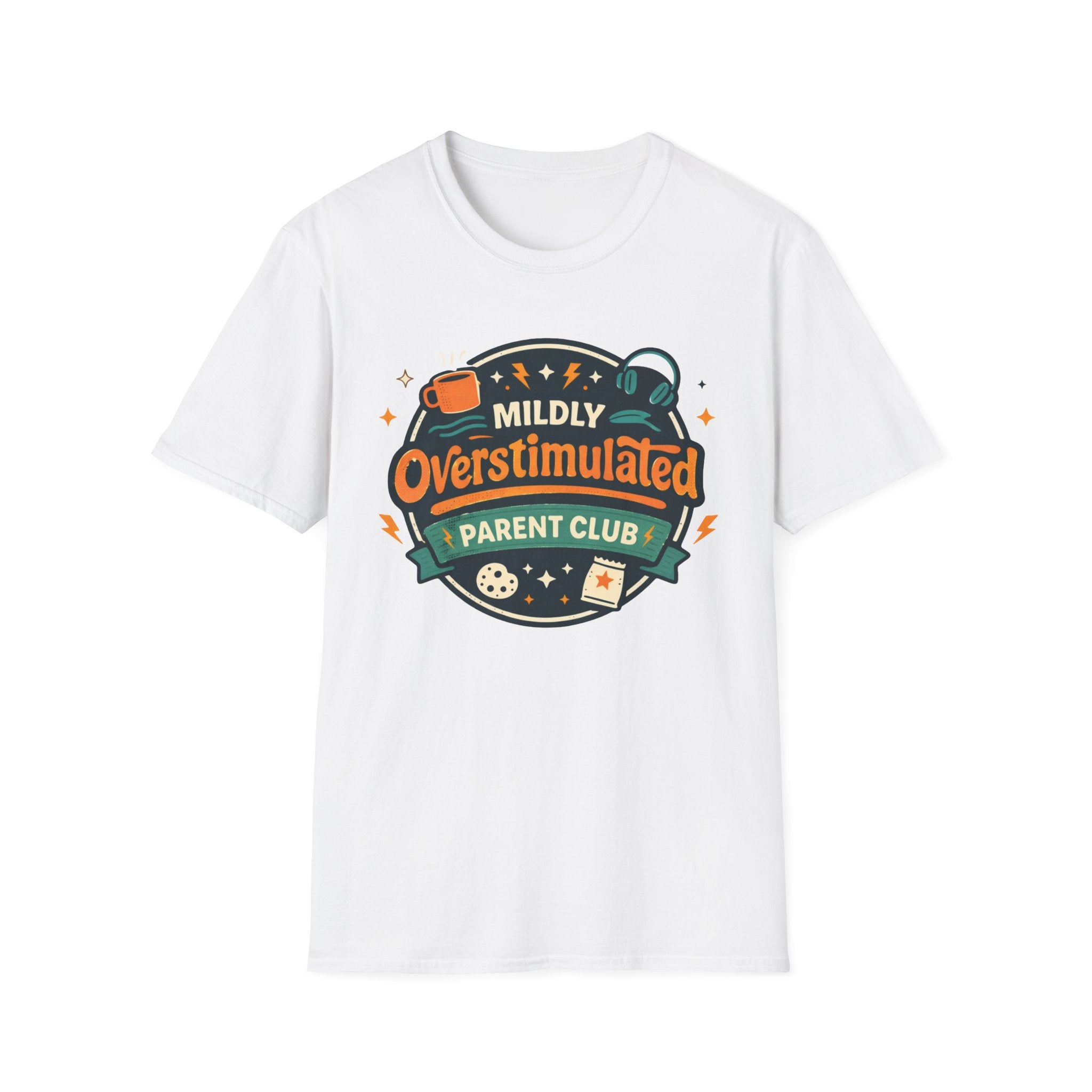 Mildly Overstimulated Parent Club T-Shirt