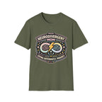 Proud Neurodivergent Mom Badge T-Shirt