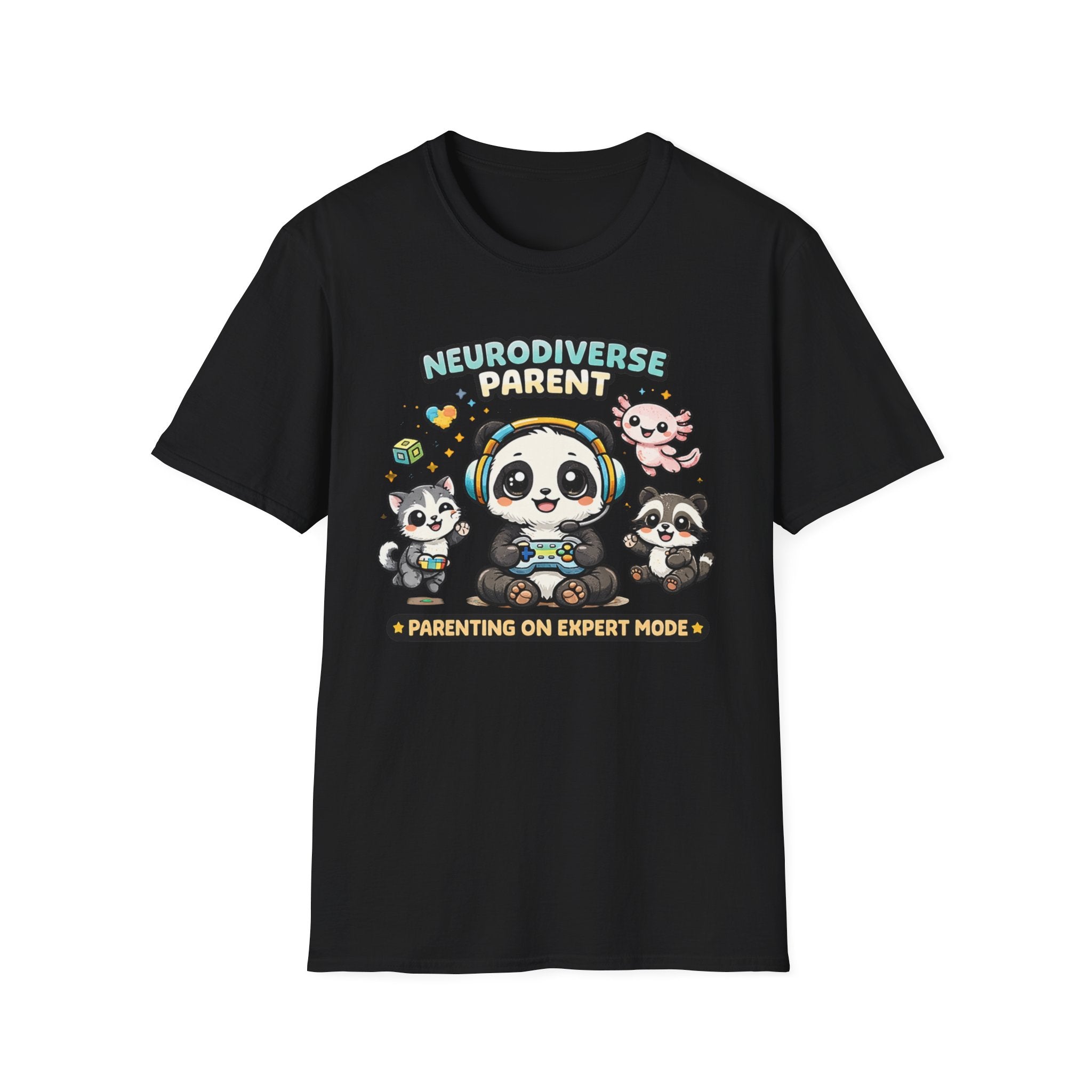 Neurodiverse Parent - Parenting on Expert Model T-Shirt
