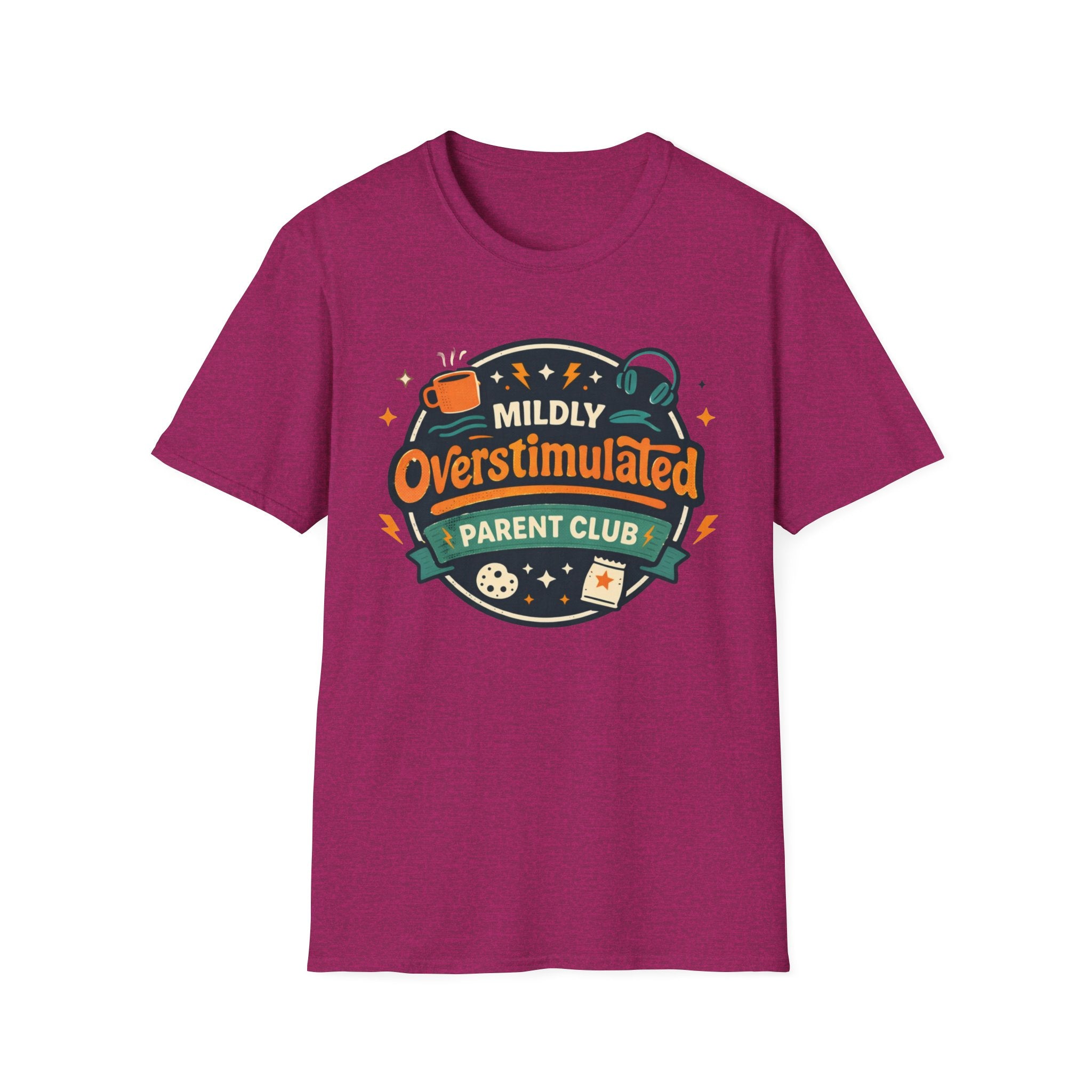 Mildly Overstimulated Parent Club T-Shirt